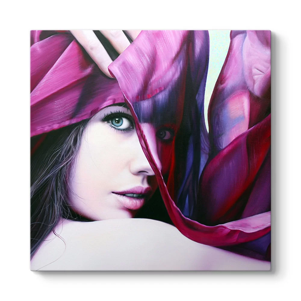 Pink Detail Tablo - Model 3